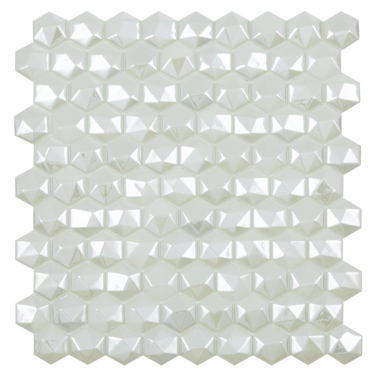Мозаика 31,5x31,5 Honey Diamond White 350D из коллекции Honey VIDREPUR