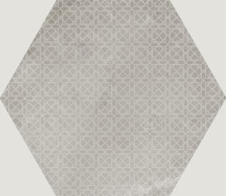 Плитка 29,2x25,4 Urban Hexagon Melange Silver 23603