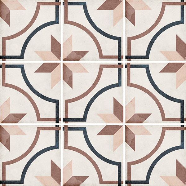 Плитка 20x20 Art Nouveau Embassy Colour 24409 из коллекции Art Nouveau Equipe