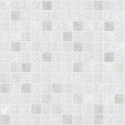 Мозаика 31,5x31,5 Born Grey из коллекции Impressions Hidraulics VIDREPUR