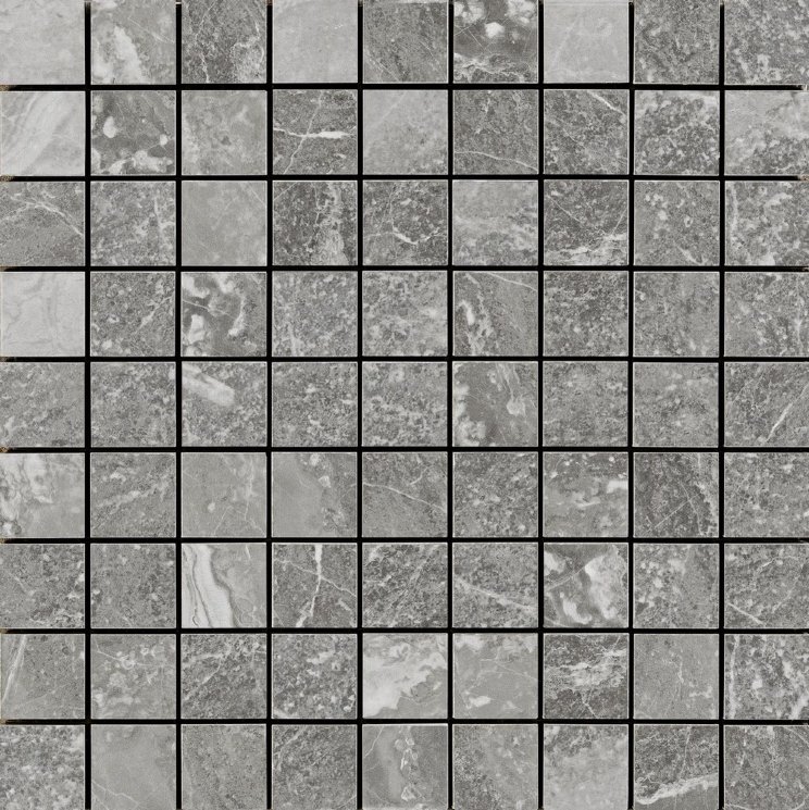 Мозаика 30x30 Bistrot Mosaico Crux Grey из коллекции Bistrot Ragno