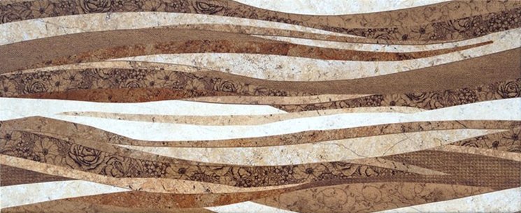 Декор Nicola Krem Fala 20Х50 из коллекции Navassa Cer-Rol