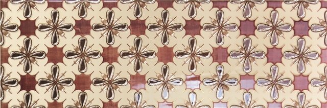 Декор Dec.Avenue Vanilla A 25Х75 из коллекции Perlage Ibero