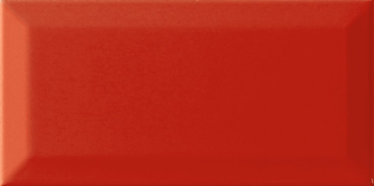 Плитка 10x20 Bisel Brillo Rojo из коллекции Bisel Brillo Monopole
