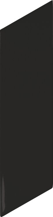 Плитка 5,2x18,6 Chevron Wall Black Matt Right 23367 из коллекции Chevron Equipe