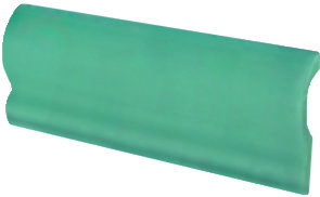 Бордюр 5x15 London Jade из коллекции Metro Equipe