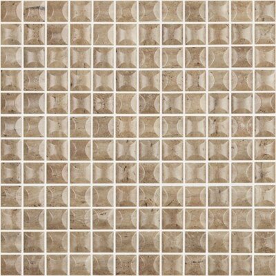 Мозаика 31,5x31,5 Edna Travertino Noce Mt из коллекции Impressions Marbles VIDREPUR