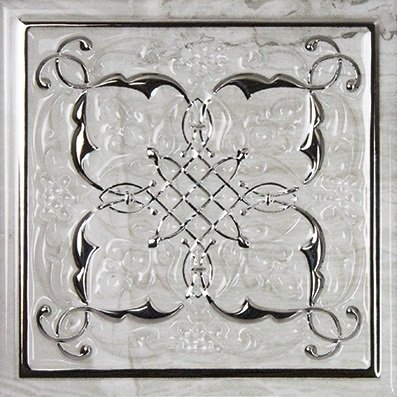 Декор Dec. Armonia Petra Silver B 15Х15 из коллекции Petra Monopole