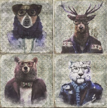 Плитка 20x20 Decor Celebrity из коллекции Livorno Mainzu