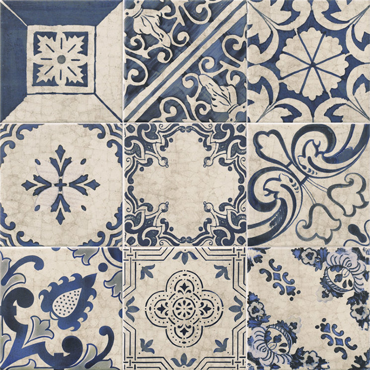 Плитка 220 Pav.Oporto Blu 20Х20 из коллекции Oporto Mainzu Ceramica