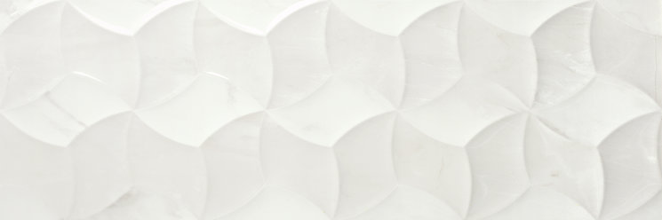 Плитка 40x120 Transet Gloss White из коллекции Marbeline Newker