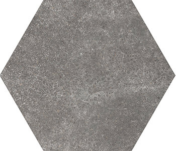 Плитка 17,5x20 Hexatile Cement Black 22094 из коллекции Hexatile Cement Equipe