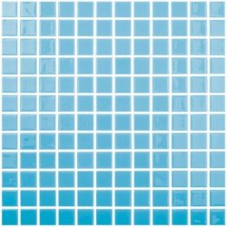 Мозаика 31,5x31,5 Colors Azul Turquesa 102
