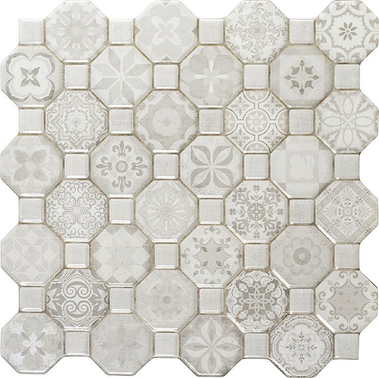 Плитка Tessera White 33Х33 из коллекции Tessera Oset