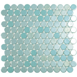Мозаика 30,1x31,3 Br Turquoise Circle 6001C