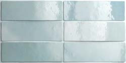 Плитка 6,5x20 Artisan Aqua 24468 из коллекции Под Заказ Equipe Equipe