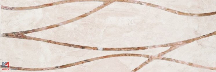 Декор Decor Venus Crema 25Х75 из коллекции Venus Plaza Ceramicas