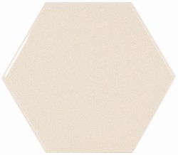 Плитка 10,7x12,4 Scale Hexagon Ivory  (0,5 М2/кор) 21914