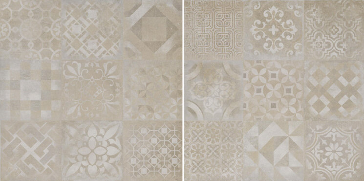 Плитка 60x60 Studio Decoro Cementine R4Rd из коллекции Studio Ragno Ragno