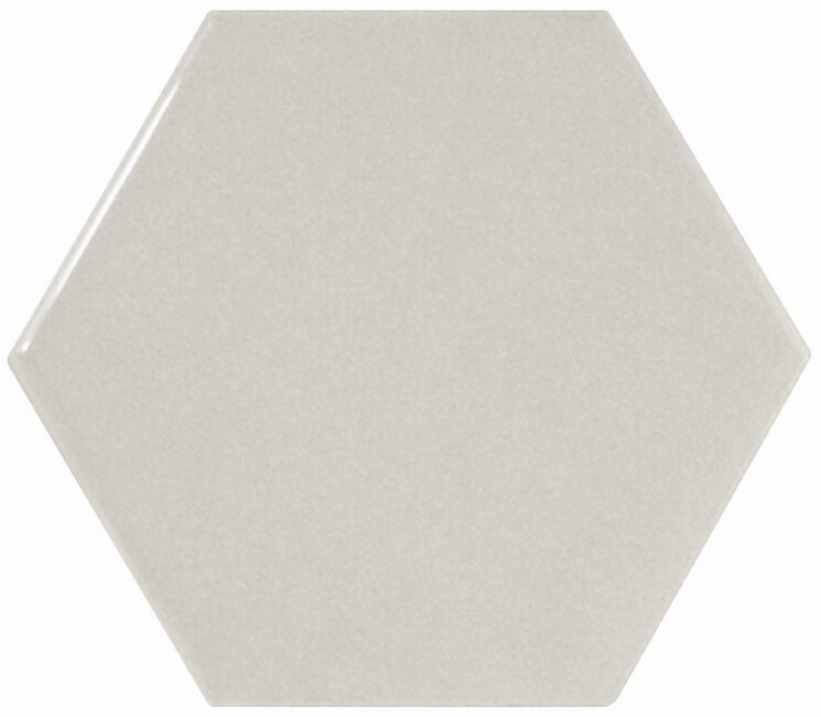 Плитка 10,7x12,4 Scale Hexagon Light Grey (0,5 М2/кор) из коллекции Scale Equipe